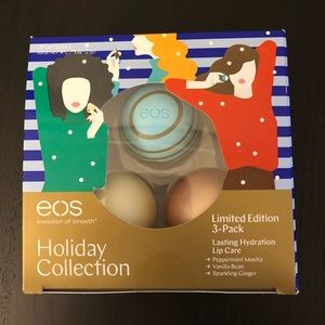 Limited edition EOS 3 pack Lip Care